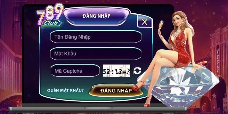 Điền thông tin cần thiết để đăng nhập 789Club nhanh chóng