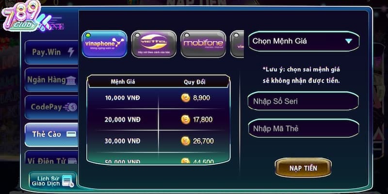 Phương thức thẻ cào điện thoại thực sự tiện lợi nhất là khi ứng dụng điện tử có sự cố