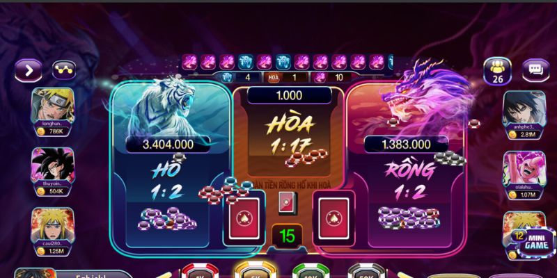 Tìm hiểu Game Rồng Hổ 789Club
